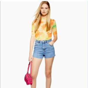 TOPSHOP MOTO MOM JEAN SHORTS